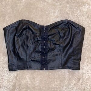 Forever 21 leather top